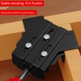 thumbnail image 3 of Pince 4 Pcs Pince d'Angle en Acier au Carbone Réglable pour Soudure Cadre Photo Jointure, 3 of 7