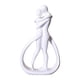 thumbnail image 1 of Estatua de pareja, figura de pareja, escultura de amantes de resina, adorno de escritorio para oficina, estante, mesa, estantería, decoración del ,, 1 of 8