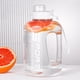 thumbnail image 4 of Botella deportiva con pajita y graduación | Cierre hermético de 360° | Gran capacidad para gimnasio, camping y actividades al aire libre | Blanca, 4 of 8