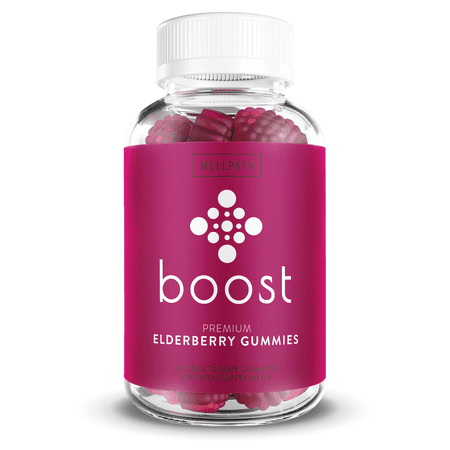 WellPath Boost Premium Elderberry Gummies for Adults & Kids – 60 count