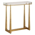 thumbnail image 6 of Uttermost Midas Thick Crystal Accent Table in in Gold, 6 of 8