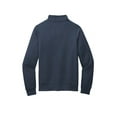 thumbnail image 4 of Port & Company PC78FZ Core Fleece Cadet Full-Zip Sweatshirt, Navy, 4XL, Mens Hoodies and Sweatshirts, 4 of 4