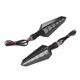 thumbnail image 2 of 1 par DC12V motocicleta señal de giro de 2 vías Universal IPX6 luz indicadora de LED impermeable para moto, 2 of 5