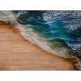 thumbnail image 2 of Phillip, Jamie 24x19 Black Ornate Wood Framed with Double Matting Museum Art Print Titled - Blue Ocean, 2 of 4