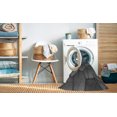 thumbnail image 2 of Ahgly Company Machine Washable Indoor Round Transitional Smokey Gray Area Rugs, 7' Round, 2 of 7