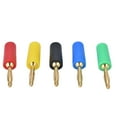 thumbnail image 3 of 5Pcs Speaker Banana Plug Kit Gold Plated Copper Quick Connect Banana Connector For Connection 10002, 3 of 8