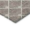 thumbnail image 5 of HomeRoots 594692 8 x 10 ft. Brown & Beige Geometric Washable Indoor & Outdoor Rectangle Area Rug, 5 of 5