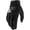 Black, variant on 100% Ridecamp Youth Gloves - Black, Full Finger, Small