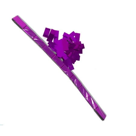 Ultimate Confetti - Purple Metallic Confetti - Speed Load Cannon Sleeve (1/4lb)