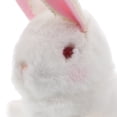 thumbnail image 2 of Conejito de peluche de cuerda para niños, suave y adorable conejo saltarín, relleno de cesta de Pascua y juguete interactivo, 2 of 7