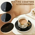 thumbnail image 2 of Large Candle Warmer Plate - Coffee Cup Mug Warmer for Desk, Candle Melter, Electric Mug Heater for Beverages, Milk & Tea, Coffee Accessories Ideal Gifts Keep Cup Warm,Beige, 2 of 6
