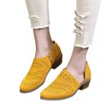 thumbnail image 4 of Zapatos casuales de mujer con cordones en el tobillo informales con cordones de invierno para mujer Wmkox8yii shkj266, 4 of 7