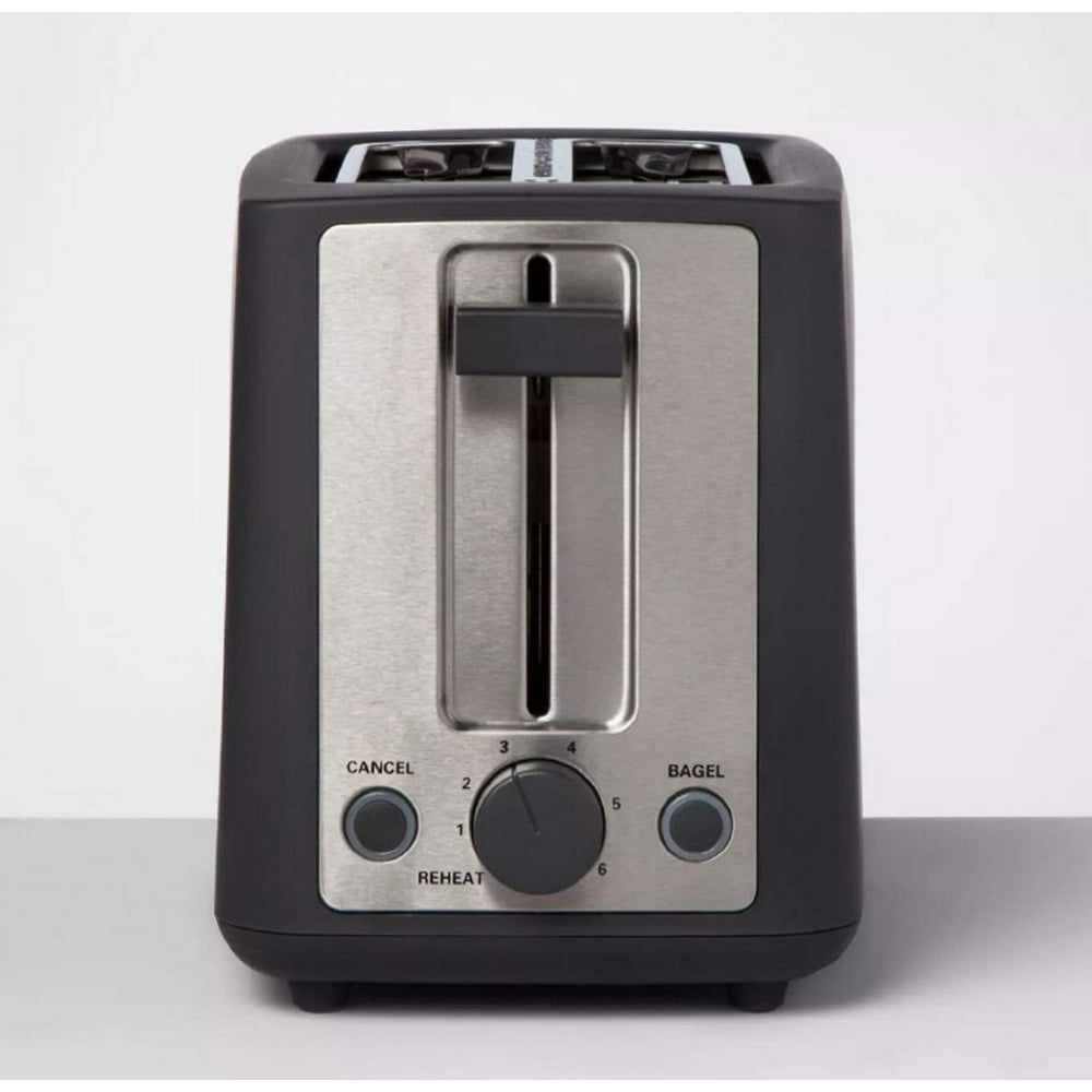 Made By Design 2 Slice Extra Wide Slot Stainless Steel Toaster
