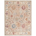 thumbnail image 2 of Safavieh Heritage Luvina Floral Wool Area Rug, Brown/Beige, 8' x 10', 2 of 11