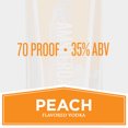 thumbnail image 4 of New Amsterdam Peach Flavored Vodka, 750ml Glass Bottle, 4 of 8