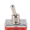 thumbnail image 2 of Dual DC Motor Toggle Switch with 6-Pin Configuration for Forward/Reverse Control, 250V 15A, High-Temperature Resistant & Flame Retardant, Ideal for Curtains, Roller Shutters, and Linear Actuators., 2 of 6