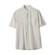 thumbnail image 2 of pstuiky Camisas casuales de manga corta para hombre, Camisa informal de manga corta con cuello alto, bolsillos y botones de color liso para hombre camisas casuales para hombre l, 2 of 9