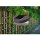 thumbnail image 2 of LUCES DE ALIMENTACIÓN SOLAR PARED PUERTA PASO SMD LUZ LED ILUMINACIÓN DE JARDÍN EXTERIOR marrón Sunnimix luz de la cerca al aire libre, 2 of 6