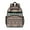 Brown Geometric Triangle-1, variant on Brown Geometric Triangle Diamond Pattern Backpack for School,Cute School Bag,Schoolbag with Adjustable Shoulder Straps & Padded Back,15.25"x11.5"x5.25"