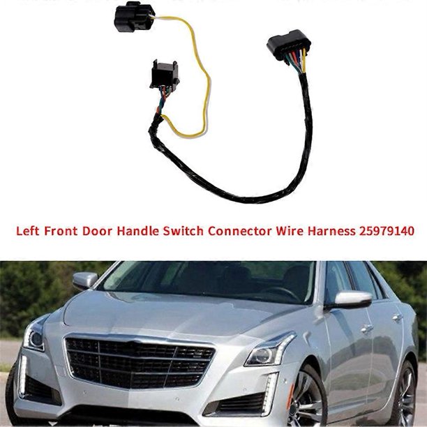 Left Front Door Handle Connector Wire Harness 25979140 for 2009-2014 ...