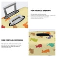 thumbnail image 5 of Xecao Colorful Rabbit print Elastic Luggage Cover, with double-sided print , is perfect for travel, business, and daily use, 5 of 9