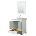 thumbnail image 3 of Wyndham Collection Wcs202030scmunom24 Deborah 30" Free Standing Single Vanity Set - Dark, 3 of 7