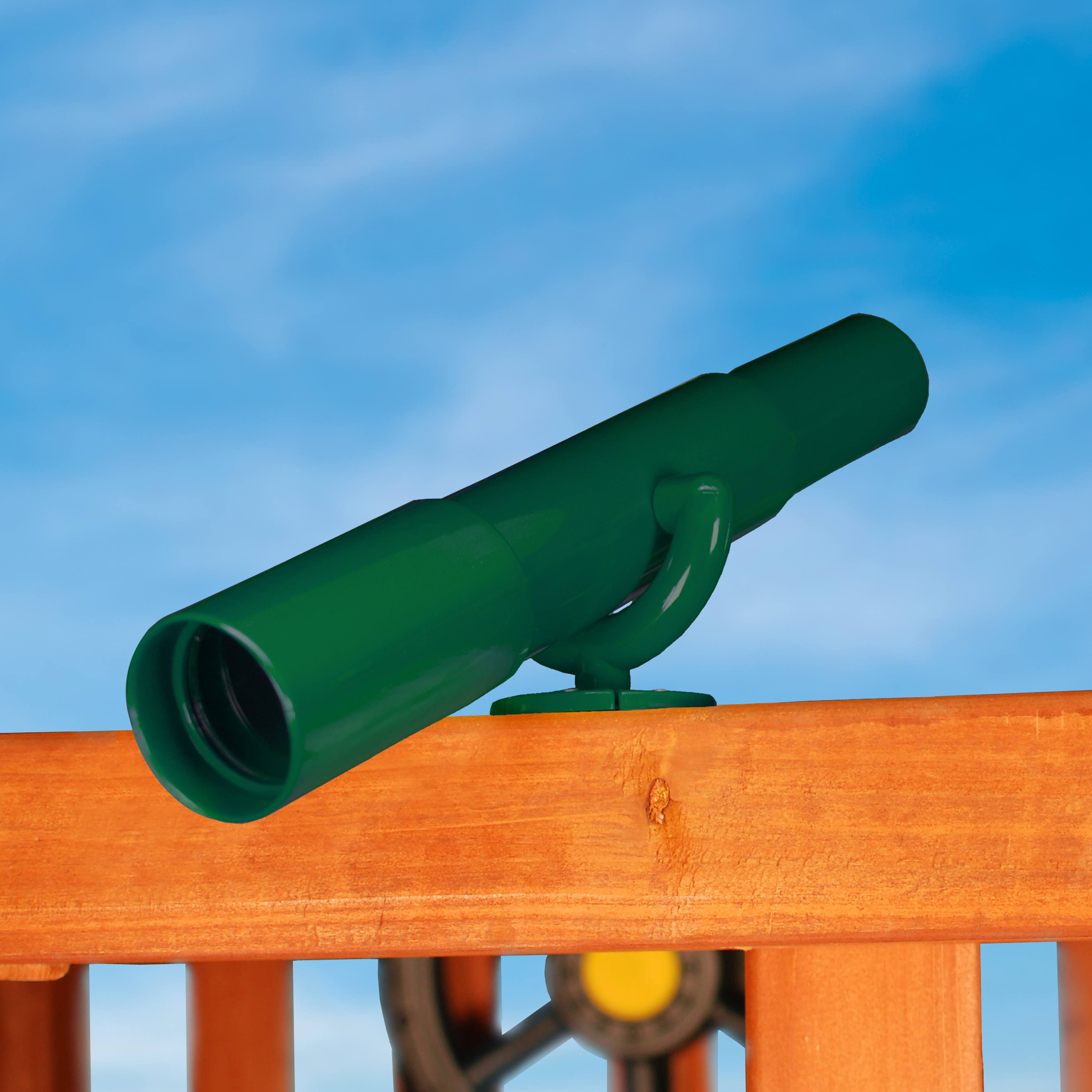 Gorilla Playsets Non-Magnifying Play Telescope with Mounting Hardware – Green - image 2 of 2