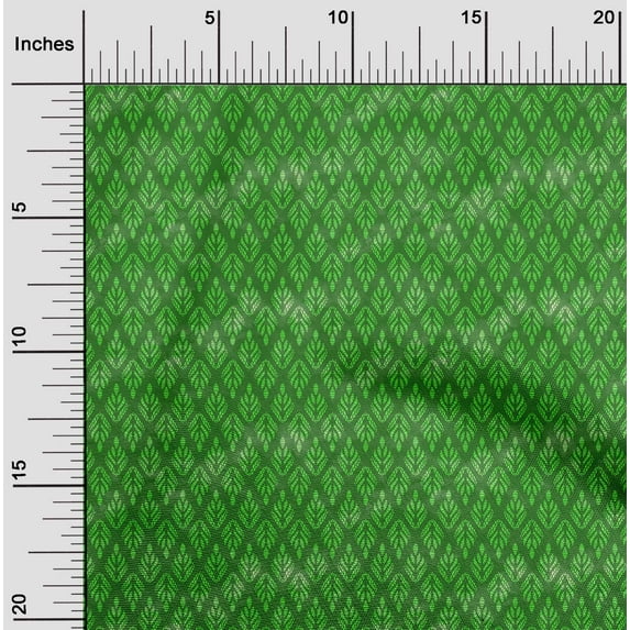 oneOone Silk Tabby Green Fabric Batik Diy Clothing Quilting Fabric Print Fabric By Yard 42 Inch Wide - J8