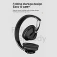 thumbnail image 4 of Bluetooth Headphones, 120H Playtime Headphones Wireless Bluetooth with 3 EQ Modes, Low Latency, Hands-Free Calls, Over Ear Headphones for Travel Home Office Cellphone PC - Black, 4 of 7