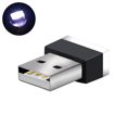 thumbnail image 2 of Gwong Electrónica USB LIGHT LIGHT UNIVERSAL Decorativo Mini Auto Interior Plug-in LED Lámpara ambiental de neón para coche, 2 of 6