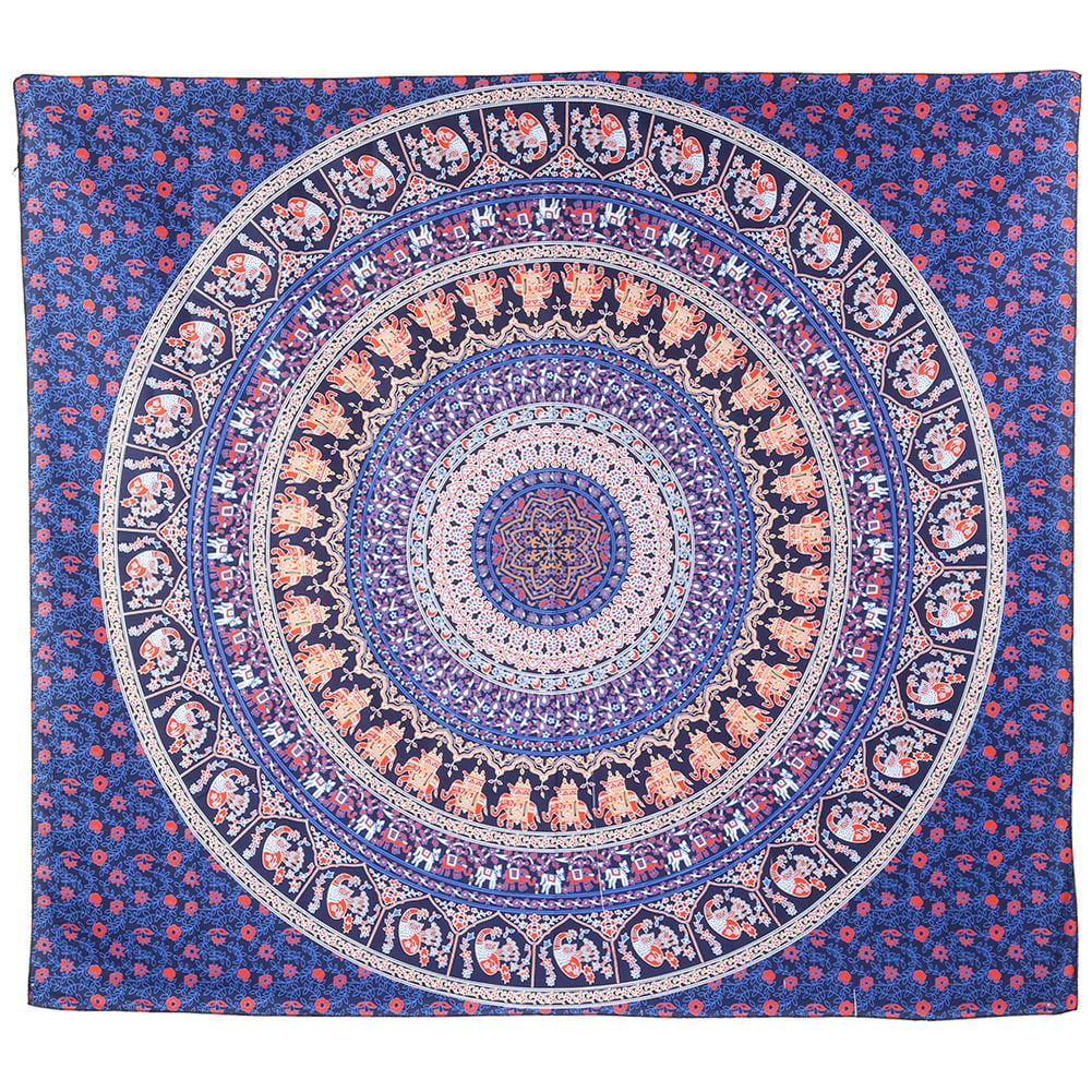 Boho Geometric Pattern Carpet Picnic Beach Mat Sleeping Blanket Tapestry New