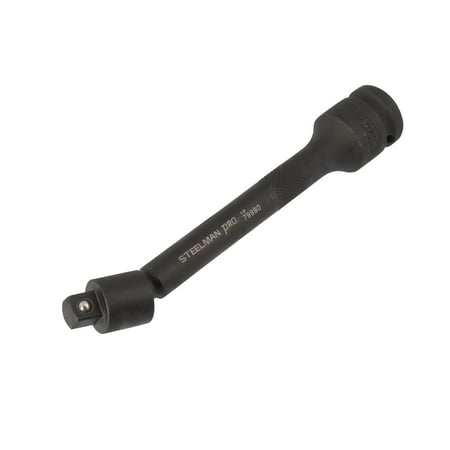 3/8' Drive Impact Locking Extension STEELMAN PRO 79990 1/2-Inch Drive, 3/8-Inch Pinless Swivel Impact Extension, 6-Inch ()