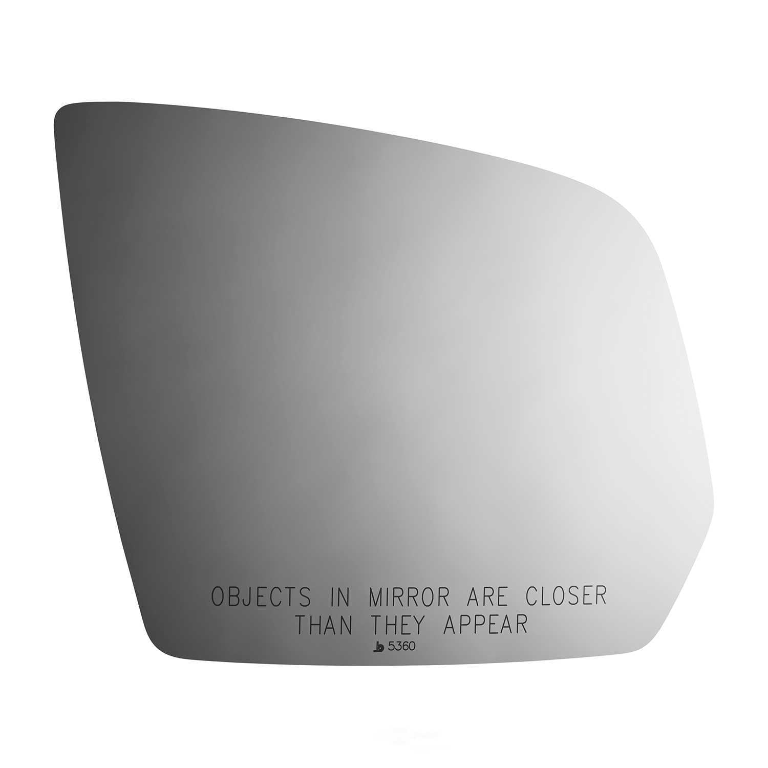 Burco Side View Mirror Replacement Glass - Clear Glass - 5360