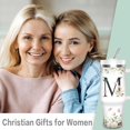 thumbnail image 6 of Christian Gifts for Women, Christian Tumbler 40Oz with Handle and Straw for Women, Personalized Initial M Tumbler Gifts for Women Christmas Religious Inspirational Gifts, Gifts for Christian, 6 of 6