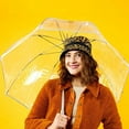 thumbnail image 6 of totes women's clear bubble umbrella, 6 of 8