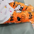thumbnail image 2 of Pantalones de pijama de Hello Kitty para Halloween, pantalones suaves de tela elástica doble de lana de Anime Sanrio, regalo de cumpleaños de dibujos animados para mujer, 2 of 7