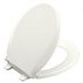 thumbnail image 2 of kohler 4639-95 kohler k- cachet quiet-close with grip-tight bumpers round-front toilet seat, ice grey, 2 of 3