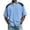 Blue, variant on Big & Tall Mens Button Down Shirt Short Sleeve Vintage Striped Print Casual Outdoor Top S-4XL