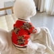 thumbnail image 1 of Pet Clothes Autumn Winter Medium Small Dog Knitted Sweater Cartoon Pattern Warm Wool Kitten Puppy Sweet Cardigan Chihuahua Pug ShopWise Round, 1 of 11