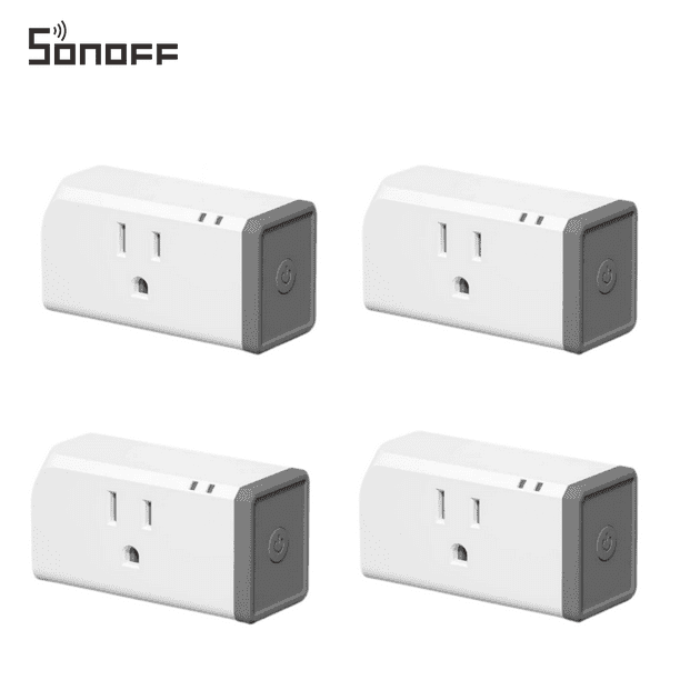 SONOFF WiFi Smart Plug with Voice Control Timers, Wifi Smart Outlet