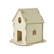 thumbnail image 2 of pstuiky Casita para pájaros casera tipo Dox, caja nido, caja de madera, 2 of 9