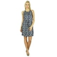 thumbnail image 3 of Bimba Women Halter Neck Rayon Dress Above Knee Summer Sun Dress, 3 of 7