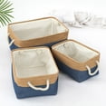 thumbnail image 4 of Hat Storage Container under Crib Drawer Dorm Room Shoe Storage Organization And Storage with Lids under Bed Storage Containers Wheels Flax Storage 1pc Collapsible Fabric Storage With, 4 of 4