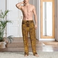 thumbnail image 2 of Naloa Vintage Map Pajama Pants Men, PJ Bottoms, Sleep & Lounge Pants-XX-Large, 2 of 6