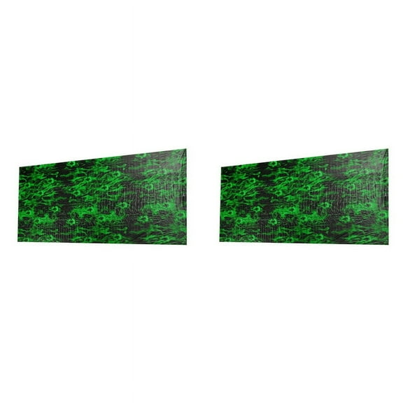2X Water Transfer Printing Film Hydrographics Hydro Dipping Kit Skull Green 0.5 X 2m