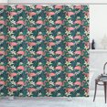 thumbnail image 1 of Ambesonne Flamingo Shower Curtain, Tropic Nature Wildlife, 69"Wx70"L, Multicolor, 1 of 3