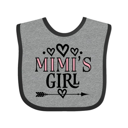 

Inktastic Mimi Girl Granddaughter Gift Baby Girl Bib