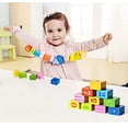 thumbnail image 2 of Bloques de cordones Toy BOHS Caterpillar con formas de aprendizaje para niños pequeños, 2 of 8