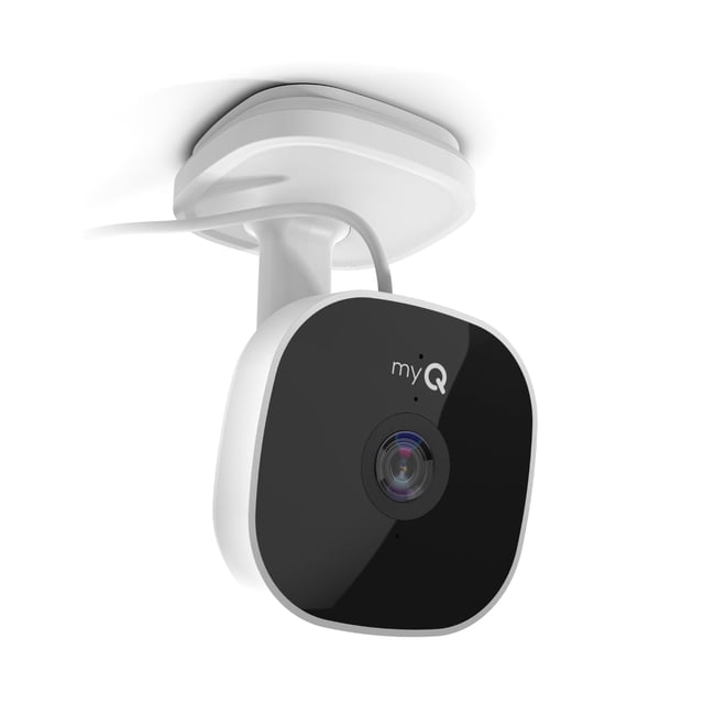 Chamberlain myQ Cámara HD de Garaje Inteligente - Wifi Habilitado - Controlado por Teléfono Inteligente myQ - Audio Bidireccional.