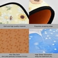 thumbnail image 3 of SKYSONIC Sunflowers Beehive Kitchen Rugs Set of 2, Daisy Bee Floor Runner Area Rug Washable Carpet Mat Perfect for Living Room Bedroom Entryway, 3 of 7